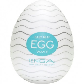 Стимулятор-яйцо TENGA EGG WAVY Стимулятор-яйцо TENGA EGG WAVY